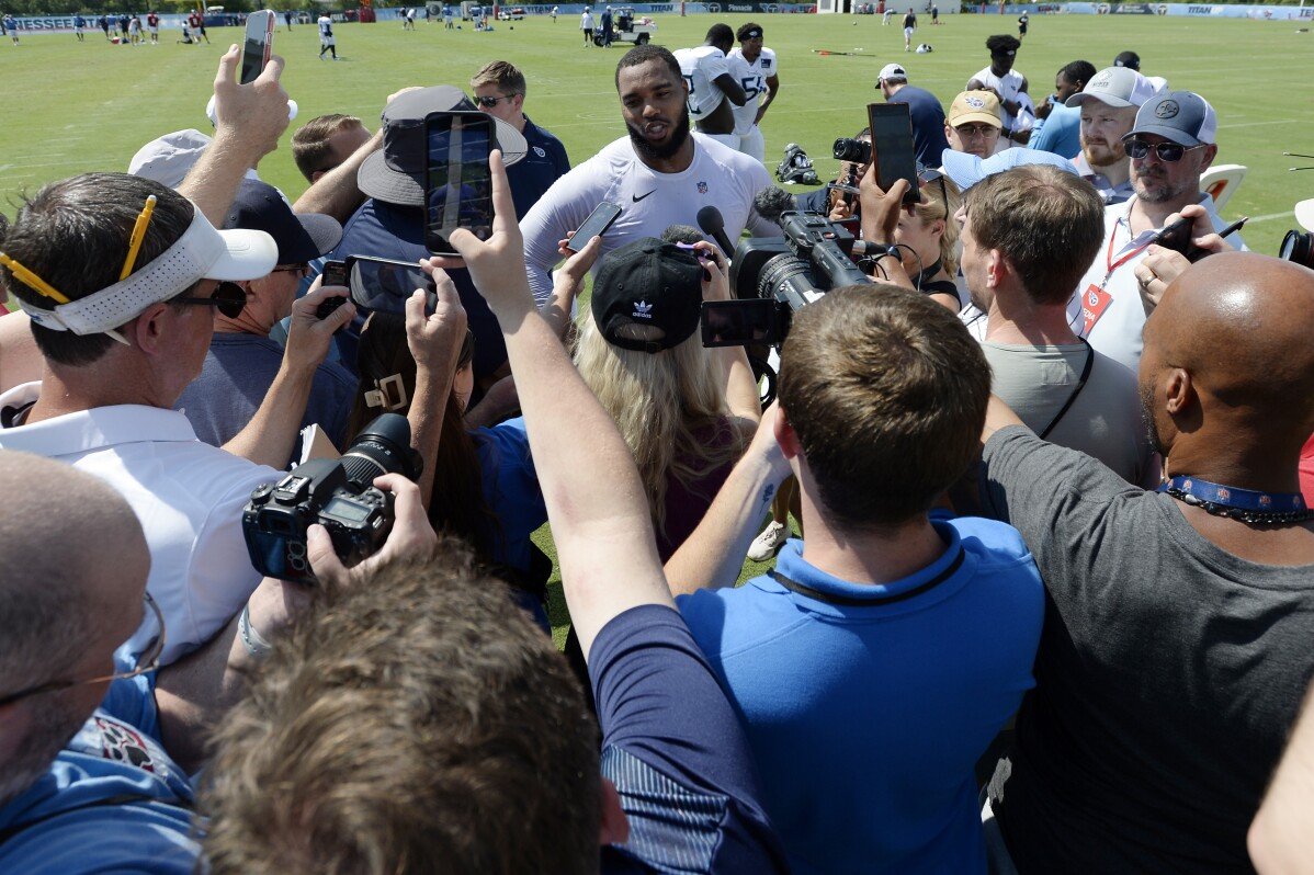 Titans Pro Bowl lineman Jeffery Simmons pede desculpas por gritar com apresentadora de rádio